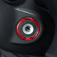 JDMuscle [22-26 WRX] P&S Series Carbon Fiber Ignition Keyhole Frame Cover 1 PC | Black Carbon Fiber/ Red Carbon Fiber*Clearance*No Returns*