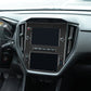 JDMuscle [22-26 WRX] P&S Series Carbon Fiber Infotainment Screen Trim Cover | Black Carbon Fiber/ Red Carbon Fiber*Clearance*No Returns*