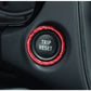 JDMuscle [22-26 WRX] P&S Series Carbon Fiber Trip Reset Button Frame Cover 1 PC | Black Carbon Fiber/ Red Carbon Fiber*Clearance*No Returns*
