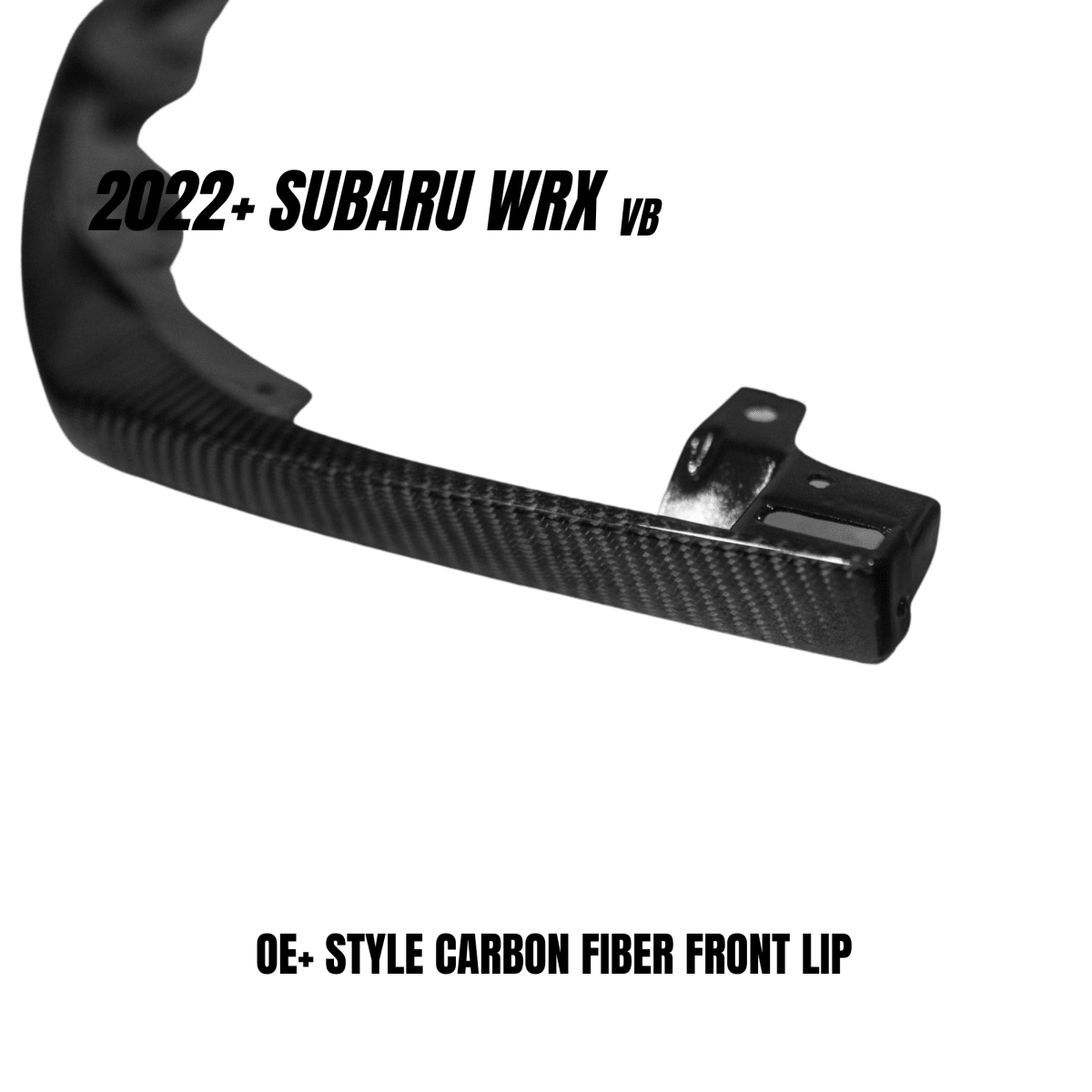 JDMuscle [22-26 WRX] OEM Carbon Fiber Front Lip