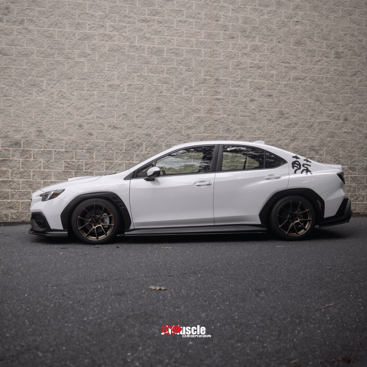 JDMuscle [22-26 WRX] OEM Carbon Fiber Front Lip