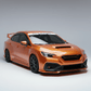 JDMuscle [22-26 WRX] Spec STI OE Style Front Lip | Paint Matched or ABS