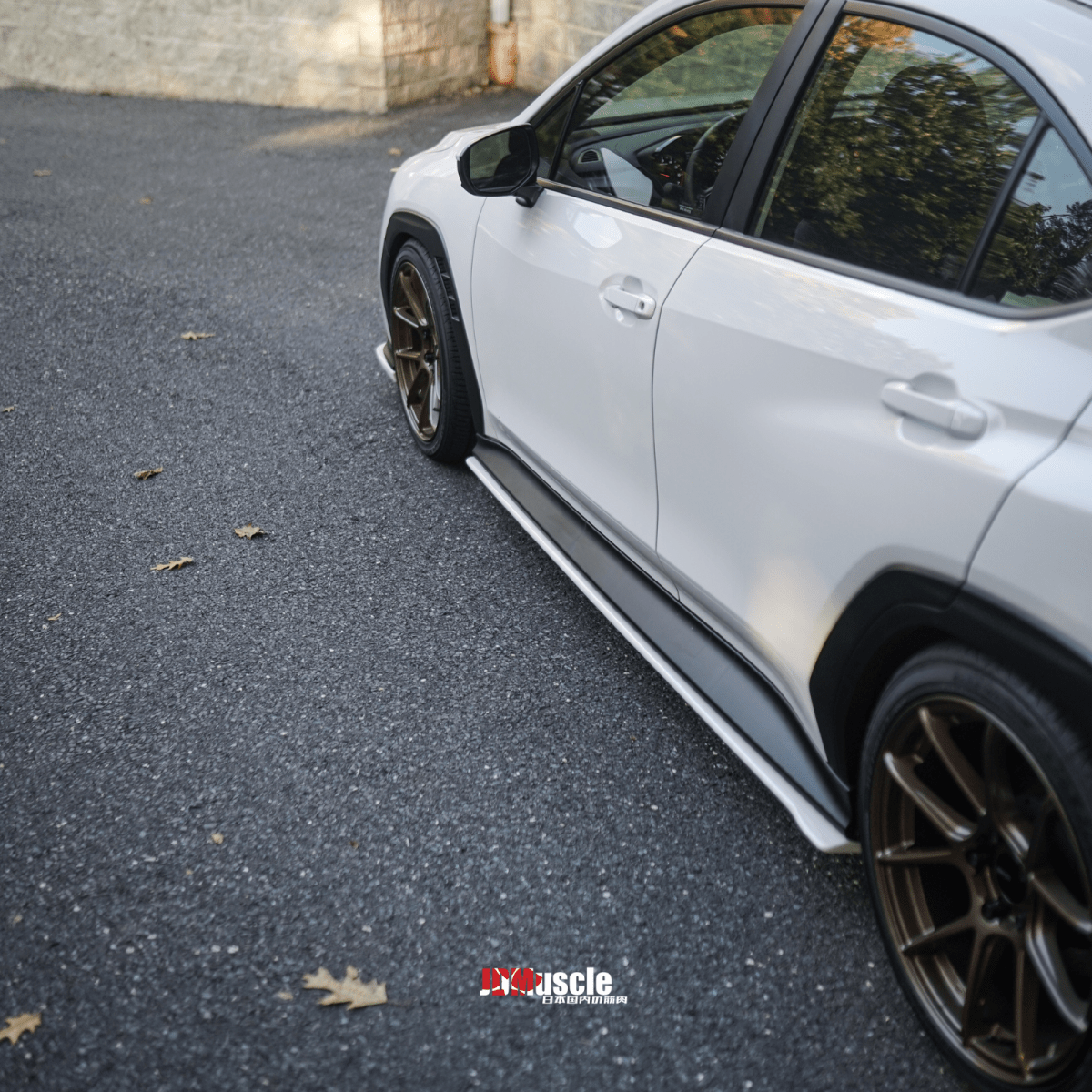 JDMuscle [22-26 WRX] Spec STI OE Style Side Skirts | Paint Matched or ABS