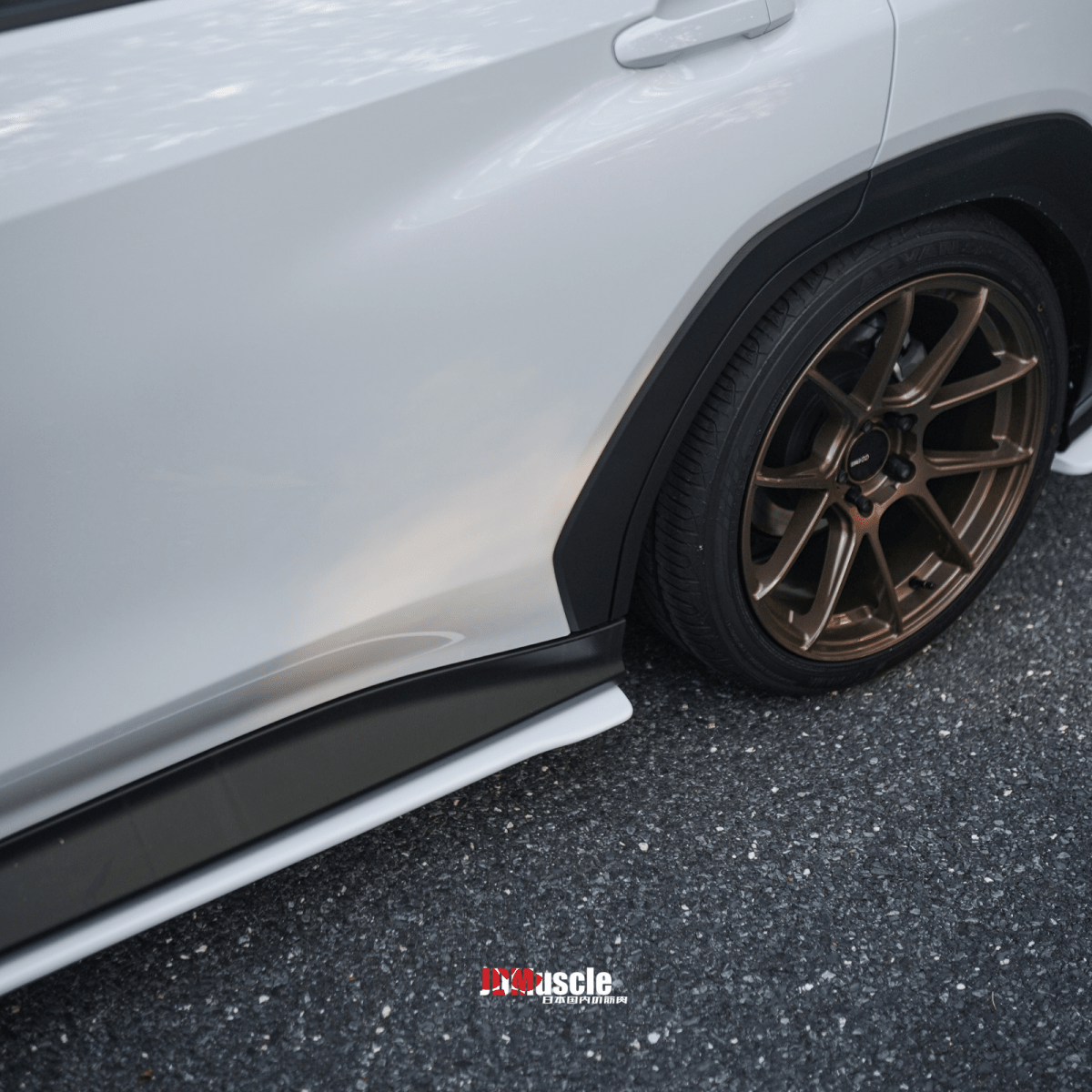 JDMuscle [22-26 WRX] Spec STI OE Style Side Skirts | Paint Matched or ABS