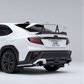JDMuscle [22-26 WRX] STI Style Swan Neck Spoiler | Paint Matched / Carbon Fiber