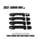 JDMuscle [22-26 WRX] Tanso Pre-preg Carbon Fiber Door Handle Covers w/ Gloss Finish