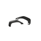 JDMuscle [22-26 WRX] Tanso Pre-preg Carbon Fiber Exhaust Finisher Trim Covers w/ Gloss Finish