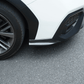 JDMuscle [22-26 WRX] Tanso Pre-preg Carbon Fiber Front Bumper Lower Side Trim 2 PC