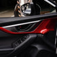 JDMuscle [22-26 WRX] Tanso Pre-preg Carbon Fiber Front Door Larger Pannel Covers - 2 PC