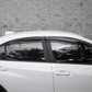 JDMuscle [22-26 WRX] V1 Rain Guards / Window Visors-Acrylic/Carbon Fiber