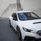 JDMuscle [22-26 WRX] V1 Rain Guards / Window Visors-Acrylic/Carbon Fiber