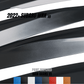 JDMuscle [22-26 WRX] V1 Rain Guards / Window Visors-Paint Matched *Special Order*