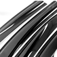 JDMuscle [22-26 WRX] V4 Rain Guards / Window Visor-Plastic/Carbon