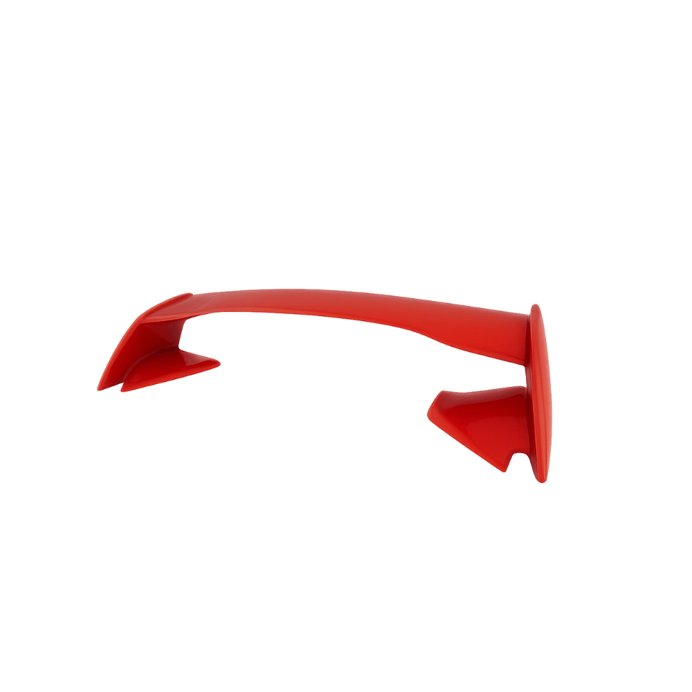 JDMuscle [22-26 WRX] VA STI Style 3-Piece Spoiler-Paint Matched/Gloss Black/ABS *Final Edition
