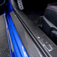 JDMuscle [22+ BRZ/GR86] Pre-Preg Carbon Fiber Outer Door Sill Covers - Twill / Forged Carbon Fiber *Clearance* No Returns*