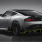 JDMuscle 23-24 Nissan Z Carbon Fiber Rear Diffuser V1