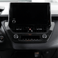 JDMuscle [23-24* Toyota GR Corolla] Carbon Fiber Center AC Knob Panel Cover