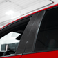 JDMuscle 23-26 Toyota GR Corolla Carbon Fiber Exterior B-Pillar Covers (4PC)