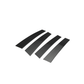 JDMuscle 23-26 Toyota GR Corolla Carbon Fiber Exterior B-Pillar Covers (4PC)