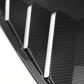JDMuscle [23-26 Toyota GR Corolla] Carbon Fiber Rear Quarter Louvers Covers (2PC)