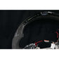 JDMuscle LED Performance Carbon Fiber Steering Wheel for Nissan 350z