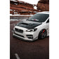 JDMuscle [15-17 WRX/STI] VR Style Carbon Fiber Front Bumper Lip *Clearance*No Returns*