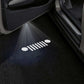 Jeep Cherokee Latitude Premium Under Door Projector Puddle Lights Various Designs 2014–2023
