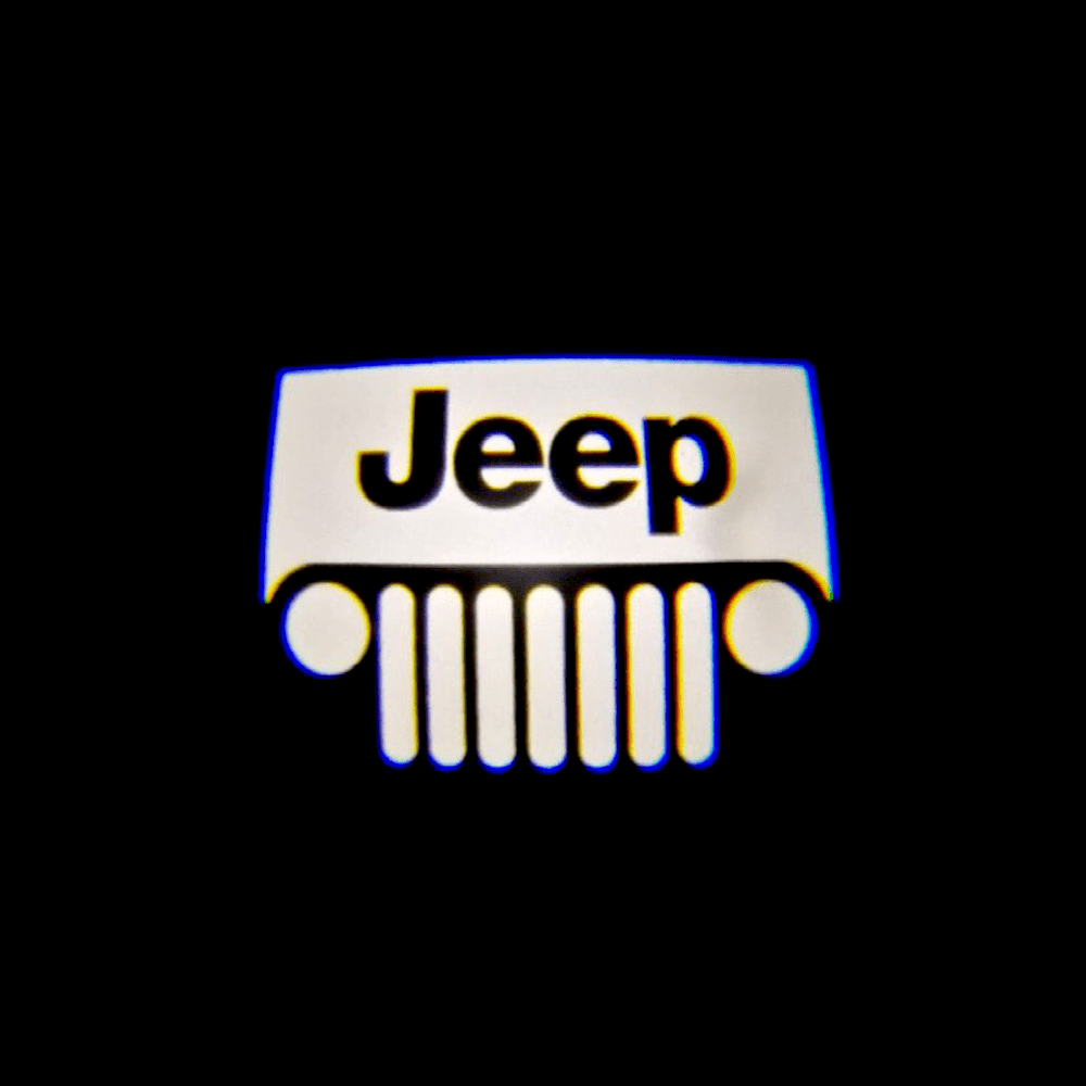 Jeep Cherokee Limited Premium Under Door Projector Puddle Lights Various Designs 2014–2023