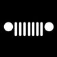 Jeep Compass Door Stick On Puddle Lights Various Designs 2007-2026