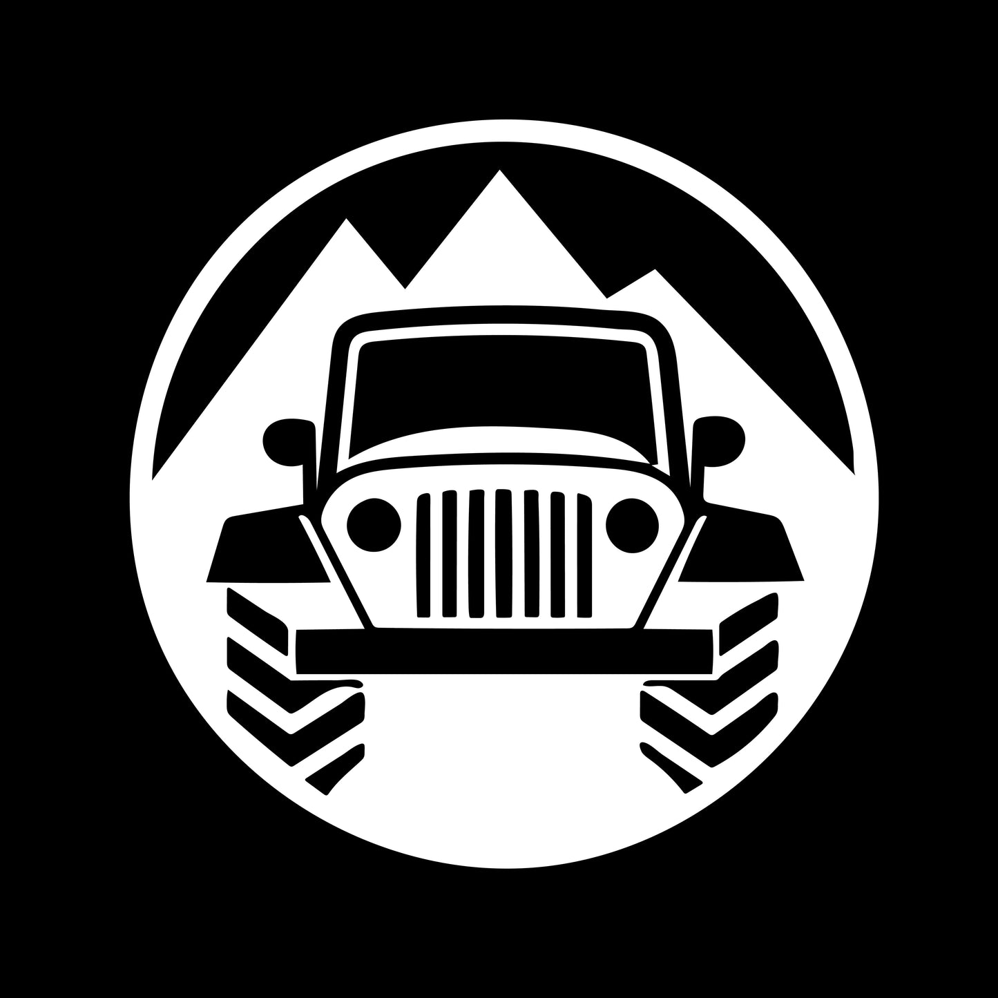 Jeep Wagoneer Door Stick On Puddle Lights Various Designs 2022-2026