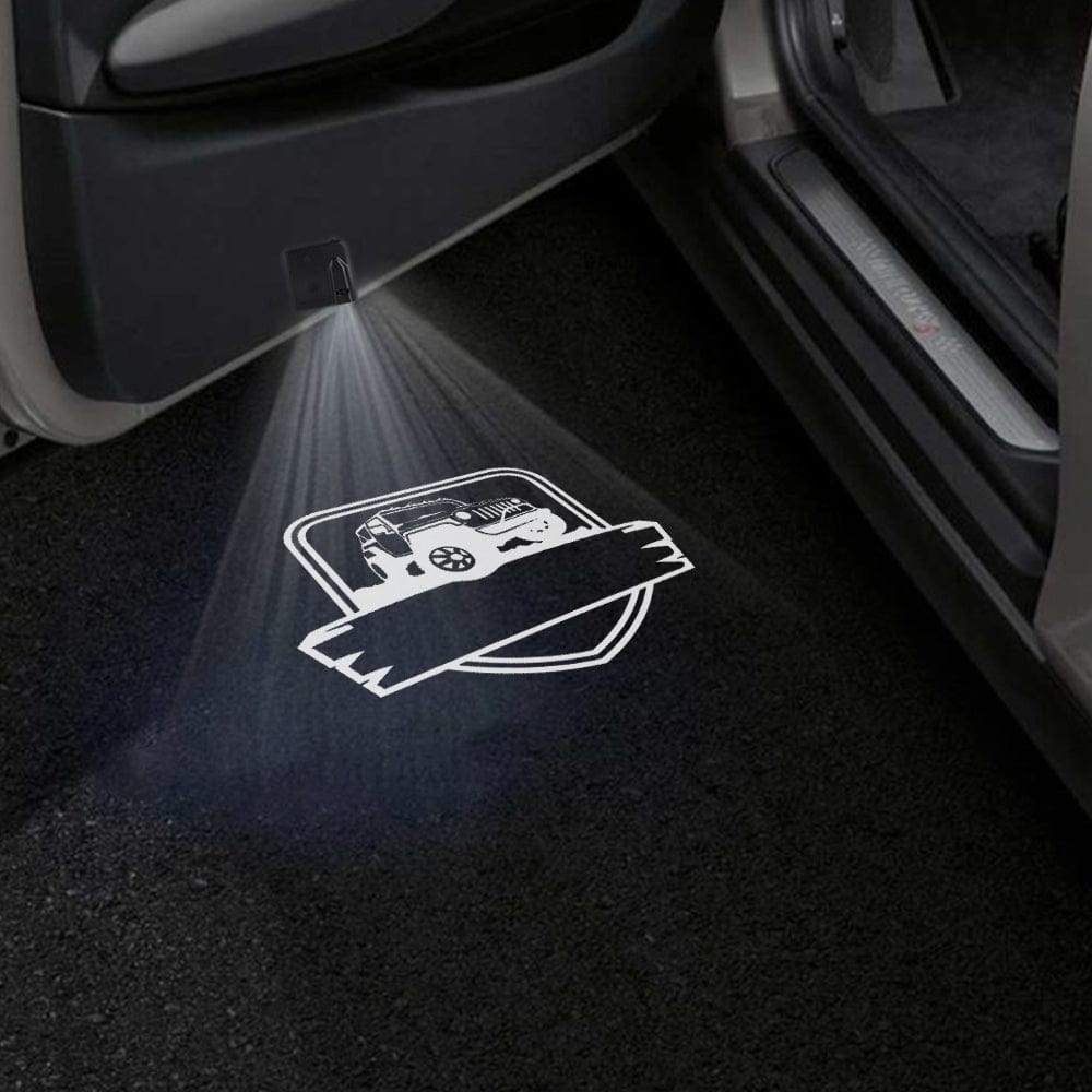 Jeep Avenger Door Stick On Puddle Lights Various Designs 2023-2026