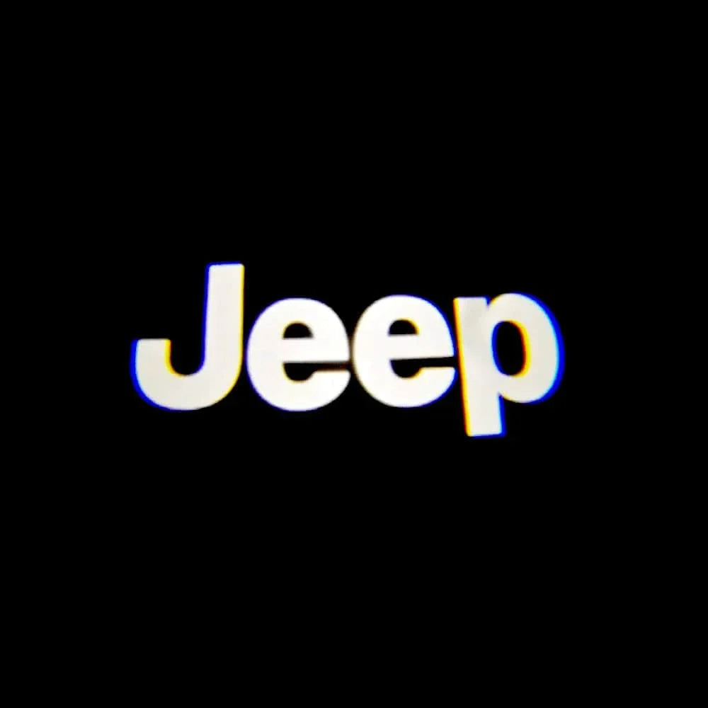 Jeep Commander XK Door Stick On Puddle Lights Various Designs 2006-2010