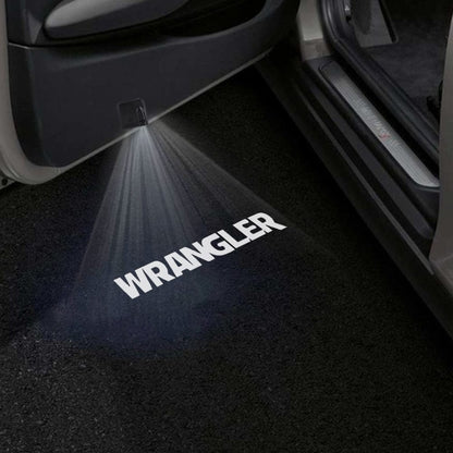 Jeep Wrangler TJ Door Stick On Puddle Lights Various Designs 1997-2006
