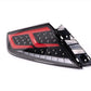 OLM Spec-AR LED Taillights (Clear Lens/Black Base/Red Bar) - 2022+ WRX