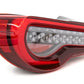 OLM OE Plus Linear Style Sequential Tail Lights (Clear) - 13-20 FR-S / BRZ / 86