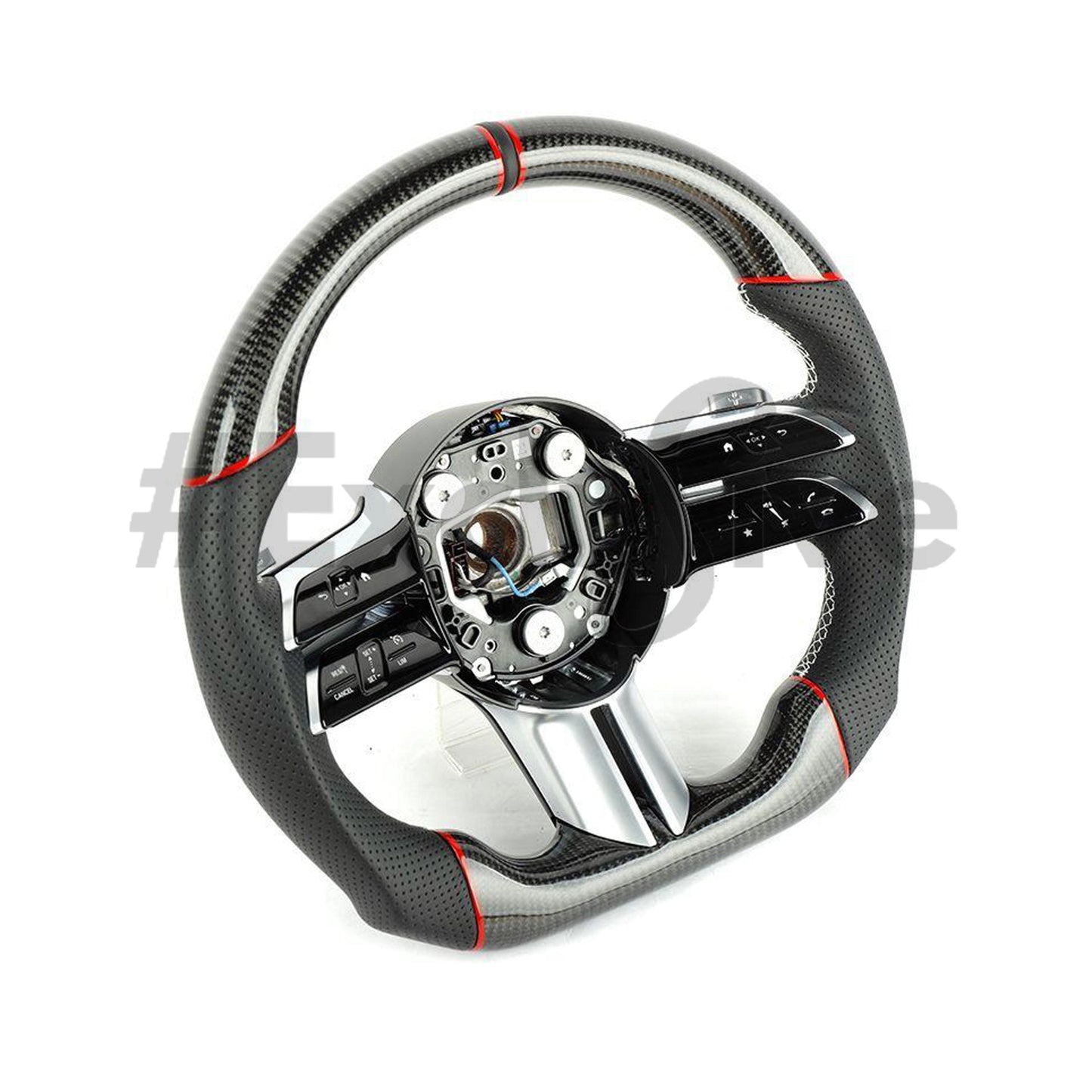 [Upgrade Conversion] Mercedes Benz 2020+ AMG Models Custom Steering Wheel by Exclusive Steering