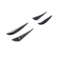 Dry Carbon Fiber Front Bumper Canards (3-Piece Set) – BMW G80 M3 & G82 G83 M4 Competition (2021–Present)
