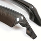 Audi A4 B8 Carbon Fiber Gloss Black Front Bumper Splitter 2012 - 2016