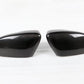 VW Scirocco Carbon Fiber Mirror Covers – Gloss Black Caps (2013–2016)