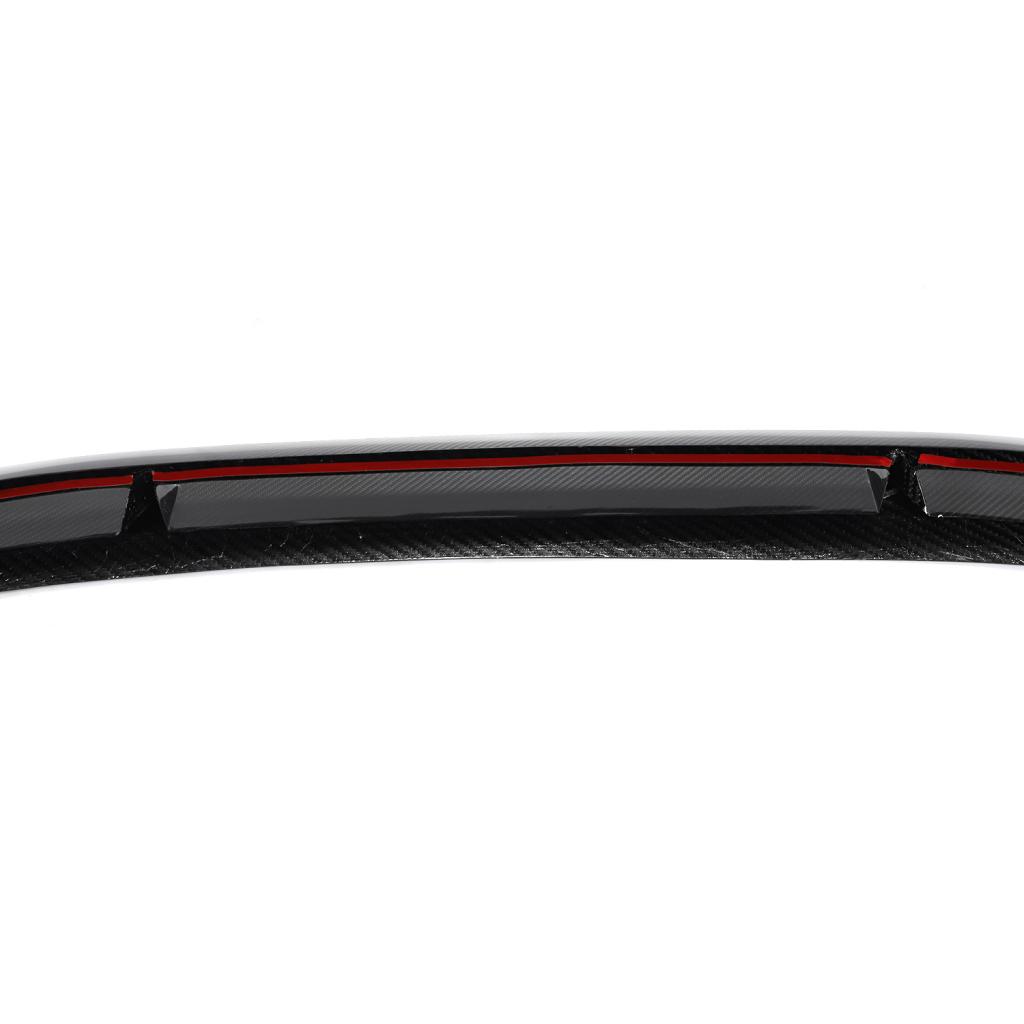 Audi RS3 8Y Sedan Pre-Preg Dry Carbon Fiber Gloss Black Front Bumper Lip 2022 - 2024