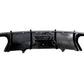 Audi A4 B9 Sedan Carbon Fiber Gloss Black Rear Bumper Diffuser 2018 - 2019