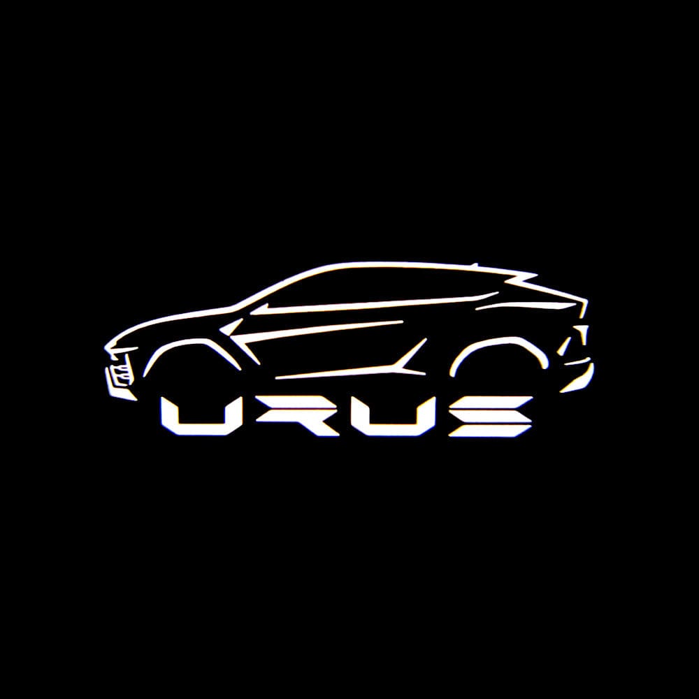 Lamborghini URUS Premium Door Puddle Lights Various Designs 2018-2026