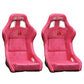 Bull Boost Adjustable Racing Lowered Ultra Max Bucket Seat w/ Seat Rails