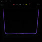 Laser-Carved Ambient Light for Model Y Juniper Wireless Charging Port | TESERY