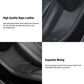 Leather Rear Door Sill Protector for Tesla Model Y 2020-2025.03
