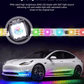 LED Chassis Ambient Lights for Tesla Model 3/Y (4PCS)