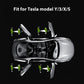 LED Logo Tesla Puddle Lights for Model 3/Y/S/X | TESERY