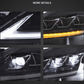 Lexus IS250/IS250C/IS350/IS220d & ISF(XE20) Black Matrix Projector Headlights (2006-2014)