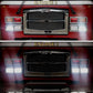 Universal 6x4 Pair LED Crystal Clear Sealed Beam Headlight Headlamp