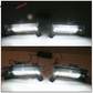 2016-2018 Chevy Camaro SS Black Housing Clear Lens Fog Lights Lamp ABS